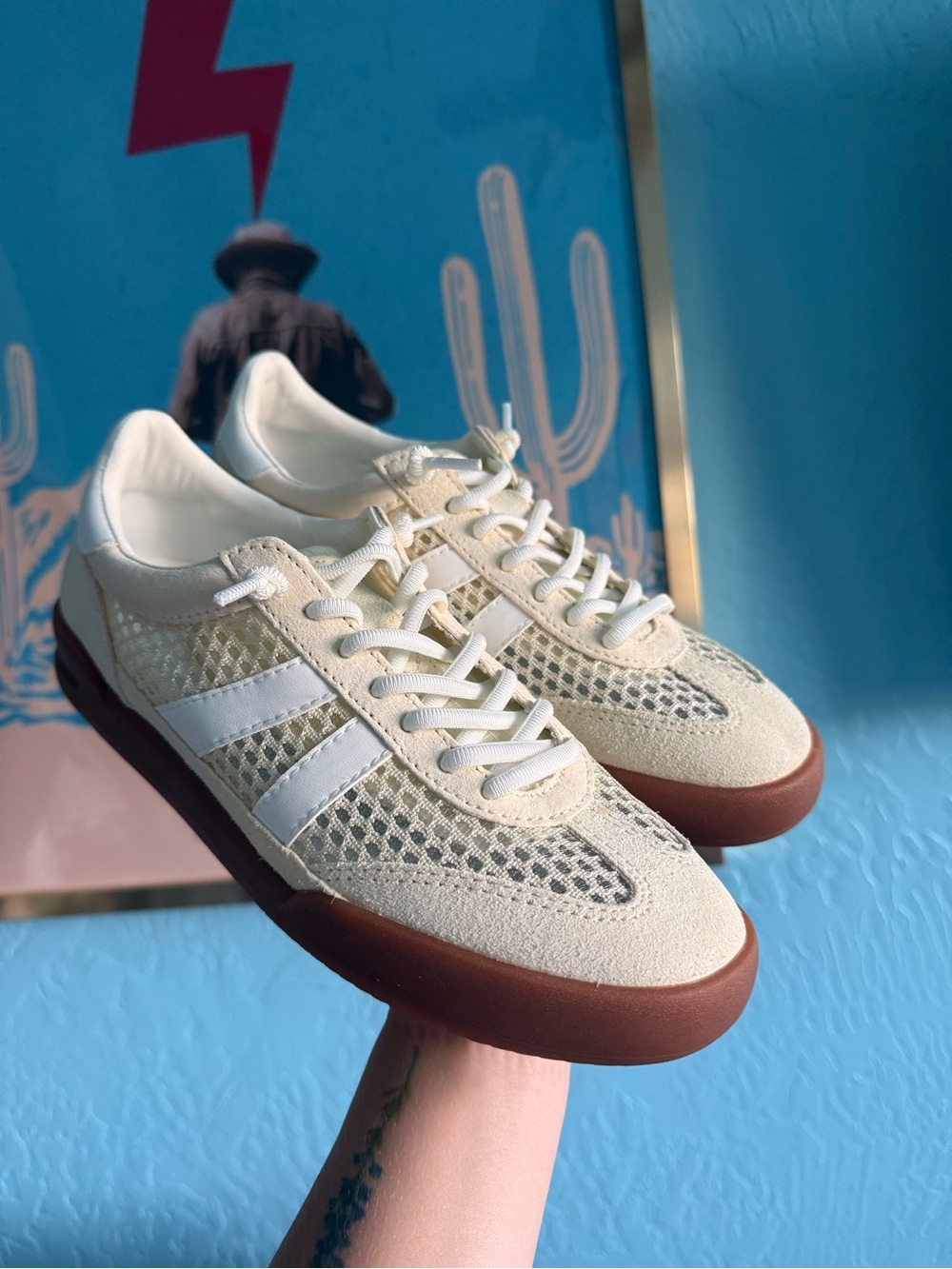 Steve Madden Verdict Mesh Sneakers NWOT